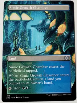 MTG Simic Growth Chamber Borderless - Double Masters 2022- NM - Image 1