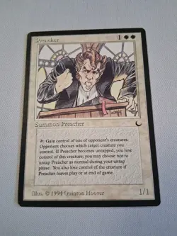 MTG Preacher The Dark (S) - Image 1