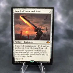 Sword of Sinew and Steel Modern Horizons Foil - Image 1