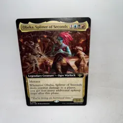 Obeka, Splitter of Seconds Extended Art Magic The Gathering - Image 1