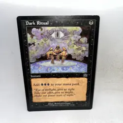 Dark Ritual 129 Common Mercadian Masques Magic: The Gathering Moderately Played - Image 1