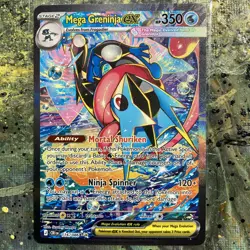 Mega Greninja EX SIR 116/086 Chaos Rising | Pokemon TCG English - Image 1