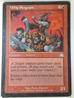 Whip Sergeant - Prophecy - Magic the Gathering MTG Nice! - Image 1