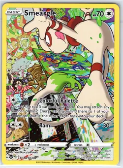 Smeargle TG10/TG30 Holo Silver Tempest Trainer Gallery Pokemon Holo NM - Image 1