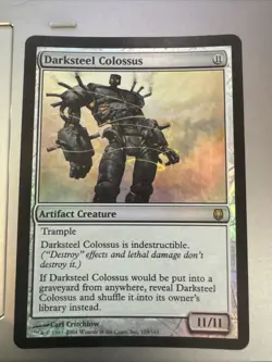 Darksteel Colossus MTG Magic the Gathering Darksteel Regular Rare Card - Image 1