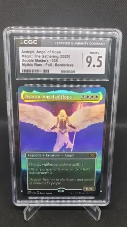 Avacyn, Angel of Hope Foil Double Masters CGC Graded 9.5 MTG English Borderless - Image 1