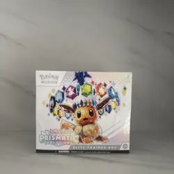 POKEMON - S&V PRISMATIC EVOLUTIONS ETB ELITE TRAINER BOX - BRAND NEW & SEALED - Image 1