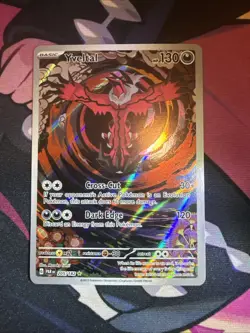 Yveltal 205/182: Pokemon Paradox Rift Illustration Rare Holo Near Mint - Image 1