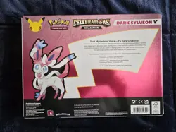Pokemon TCG Celebrations Dark Sylveon V Collection Factory Sealed Box - Image 2