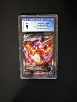 Charizard VMAX CGC 9 SWSH261 Black Star Promo Ultra Premium Collection Pokemon - Image 1