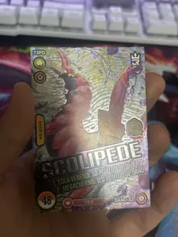 Pokemon MASTER JOURNEYS Foil 3R #E48 SCOLIPEDE Unova TCG Peru Editio 2023 NM! - Image 2