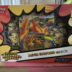 Pokemon TCG: Mega Evolutions Ascended Heroes Mega Ex Lot Of 6 Sealed - Image 3