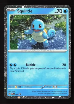 Squirtle (Cosmos Holo) 048 Holo Promo Scarlet & Violet Promo Pokemon Near Mint - Image 1