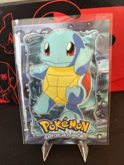 1999 Pokemon Topps The First Movie Evolution Squirtle #E7 of 12 - Image 1