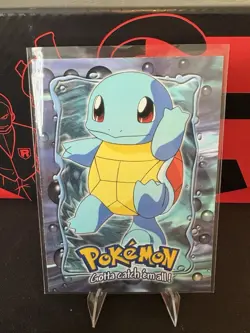 1999 Pokemon Topps The First Movie Evolution Squirtle #E7 of 12 - Image 2