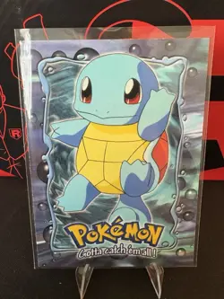 1999 Pokemon Topps The First Movie Evolution Squirtle #E7 of 12 - Image 3