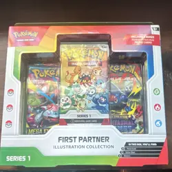 Pokemon TCG First Partner Illustration Collection Series 1 2021 Box EN Promo 3 - Image 1