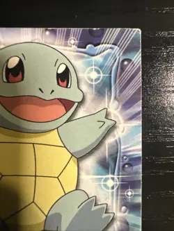 1999 Topps Pokemon Squirtle #07 TV Animation Blue Logo Series 1 Non Holo - NM/LP - Image 4