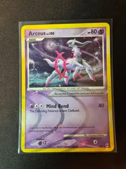 Arceus AR7 Platinum Arceus Holo 2009 Pokemon LP - Image 1