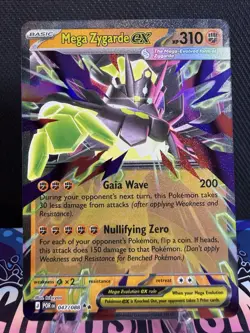 Pokemon Perfect Order Mega Zygarde Ex Double Rare 047/088 - NM Near Mint - Image 1