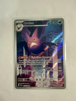 Pokemon Crobat 093/086 Illustration Rare Chaos Rising - Image 1