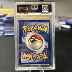 2000 POKEMON BASE SET 2 #8 HITMONCHAN-HOLO PSA 8 - Image 2
