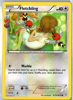 FLETCHLING RC25/RC32 COMMON GENERATIONS POKEMON MP - Image 1