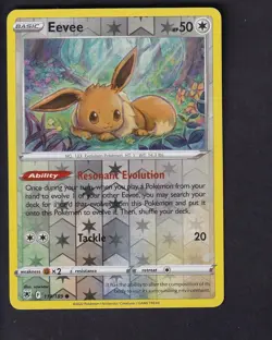 Eevee 119/189 Common Astral Radiance Pokemon Reverse Holo Near Mint - Image 1