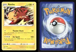 Raichu 053/196 Rare Lost Origin Pokemon NM/M - Image 3