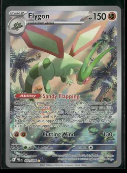 Flygon 101/094 Illustration Rare Phantasmal Flames Pokemon NM/M - Image 1
