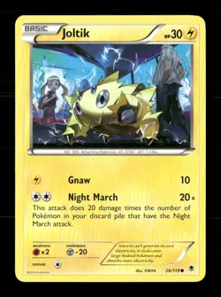Joltik 26/119 Phantom Forces NM/M Pokemon - Image 1