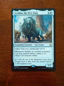 Arahbo, the First Fang x1 1x Foundations NM MTG - Image 1