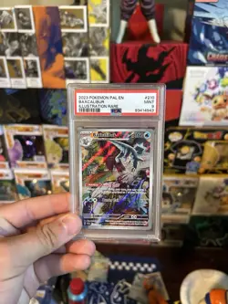 Pokemon TCG 2023 Paldea Evolved Baxcalibur 210/193 Illustration Rare PSA - Image 1