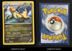 2015 POKEMON ROARING SKIES DRAGONITE 51 RARE - Image 4