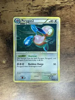 2010 Pokemon Heart Gold Soul Silver Promo HGSS23 Porygon2 Holo MP - Image 1