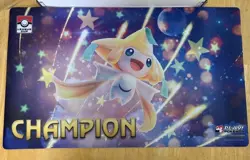 Jirachi Champion League Cup PlayMat Pokemon TCG - Image 1