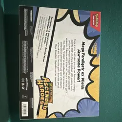 Pokemon TCG Mega Evolution Ascended Heroes Feraligatr ex Booster Box 1 - Image 2