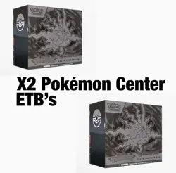 2x Pokemon Mega Evolution Pitch Black - Pokemon Centre ETB *PRESALE* ✅🔥 - Image 1