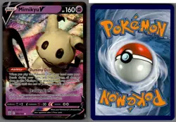 2021 Pokemon, Battle Styles, #062/163 Mimikyu V, Holo Ultra Rare - Image 1