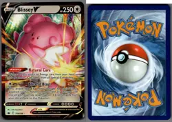 2021 Pokemon, Chilling Reign, #119/198 Blissey V, Holo Ultra Rare - Image 1