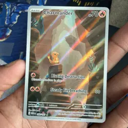 Pokemon TCG 151 Complete Set Charmander, Charmeleon, Charizard Illustration Rare - Image 3