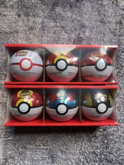 Pokemon TCG Costco exclusive Pokeball 3 Pack x2 New Factory Sealed - Image 1