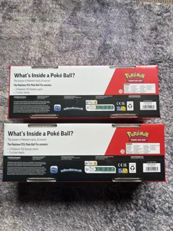 Pokemon TCG Costco exclusive Pokeball 3 Pack x2 New Factory Sealed - Image 2