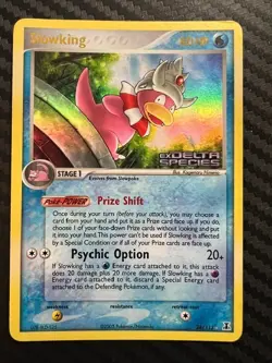 Pokemon TCG Slowking 28/113 EX Delta Species Rare Reverse Holo LP - Image 1