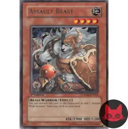 Yugioh Assault Beast CRMS-EN024 Rare 1st Edition LP - Image 1