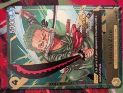Roronoa Zoro (CS 2024 Event Pack) Foil PR One Piece Promotion Cards P-042 NM - Image 1
