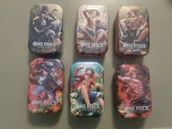 One Piece Mini Tin Pack Set vol.1 TS-01 Japanese *SEALED* - Image 1
