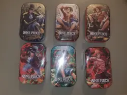 One Piece Mini Tin Pack Set vol.1 TS-01 Japanese *SEALED* - Image 2