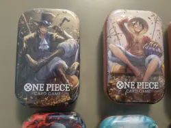One Piece Mini Tin Pack Set vol.1 TS-01 Japanese *SEALED* - Image 3