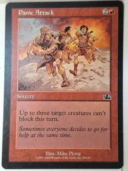 Panic Attack - Prophecy - Magic the Gathering MTG Nice! - Image 1